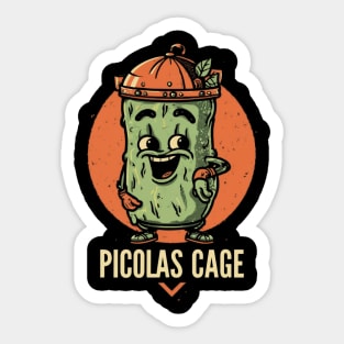 Picolas Cage Sticker